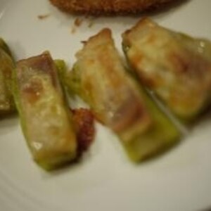 茄子のベーコンチーズ焼き